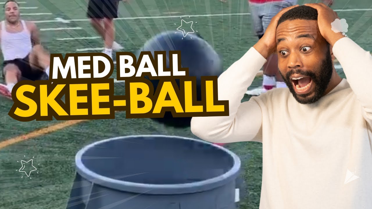 🎯🏆 Med Ball Skee-Ball Challenge 💥 