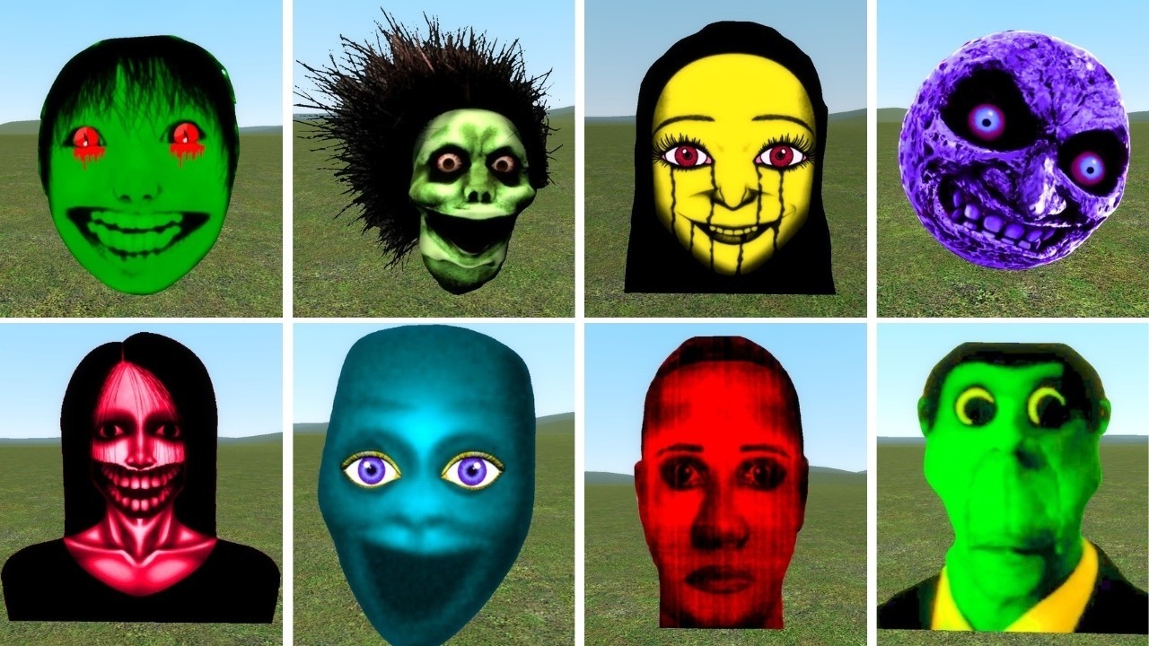 Kuchisake Onna, Yoshie kimura, Jungler Original, Alpha Wyrms,Termina... Vs Towers In Garry's Mod