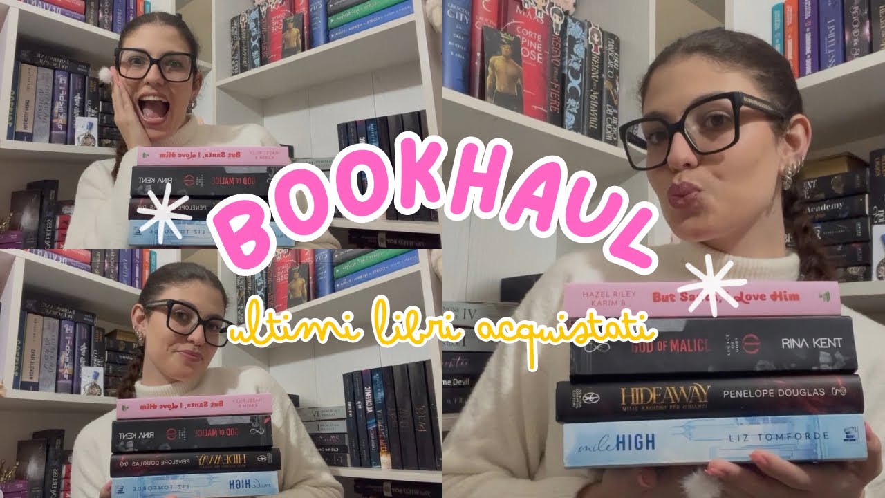 BOOKHAUL: ultimi libri acquistati del #booktok 