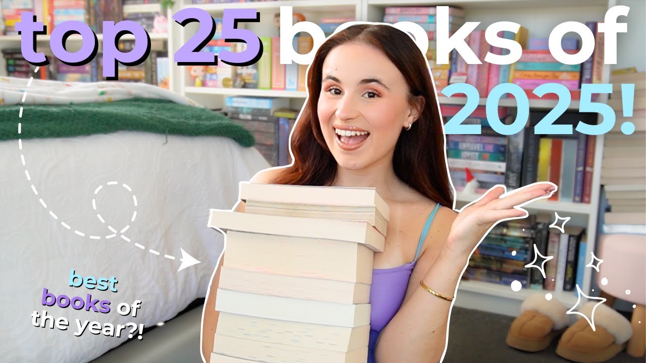 MY TOP 25 READS OF 2025! 💜📖💫 | *the best books i read this year
