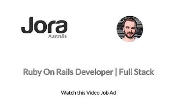 Ruby On Rails Developer | Full Stack