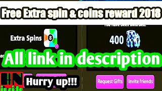 Free Extra spin & coins link in 8 ball pool 12-13/01/2018 Get daily reward in miniclip 8 ball pool screenshot 3