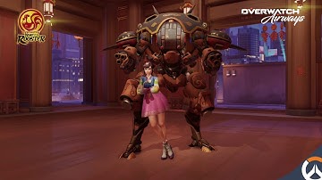 Overwatch Year of The Rooster - D.Va Skin - Palanquin