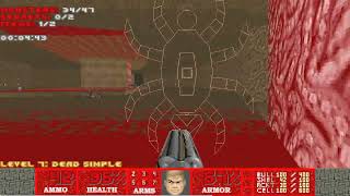 Hell Revealed (1997) MAP07: Arachnophobia (UV, Pistol Start, No Saves)