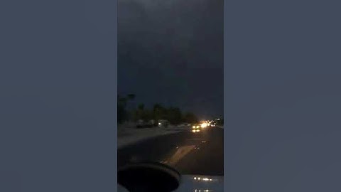 7/1/15 Short footage of lightning bolt from a storm Far East of Vegas