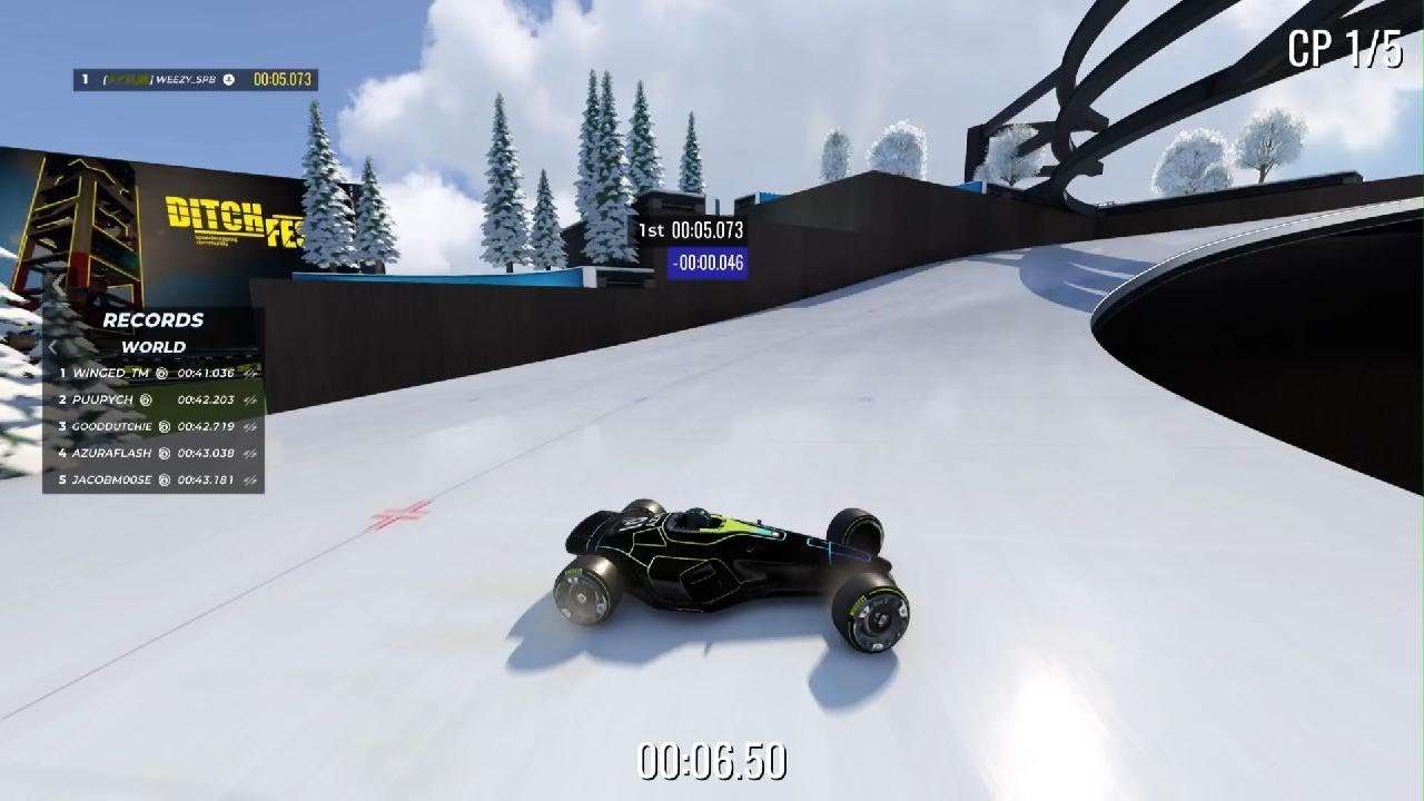 DF45 ALL LIVE ICE by PALMDROP13 [Ditchfest 45] run by weezy_spb Trackmania 2020