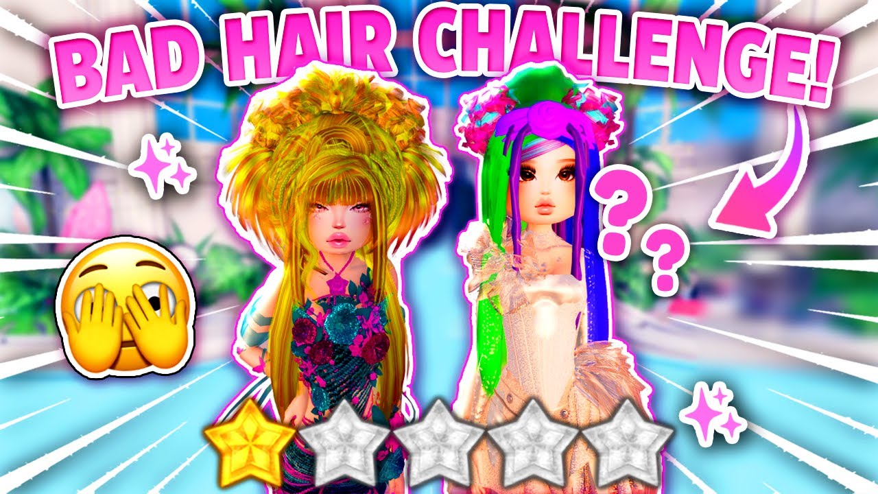 I Tried CRAZY Hairstyles in Dress To Impress!