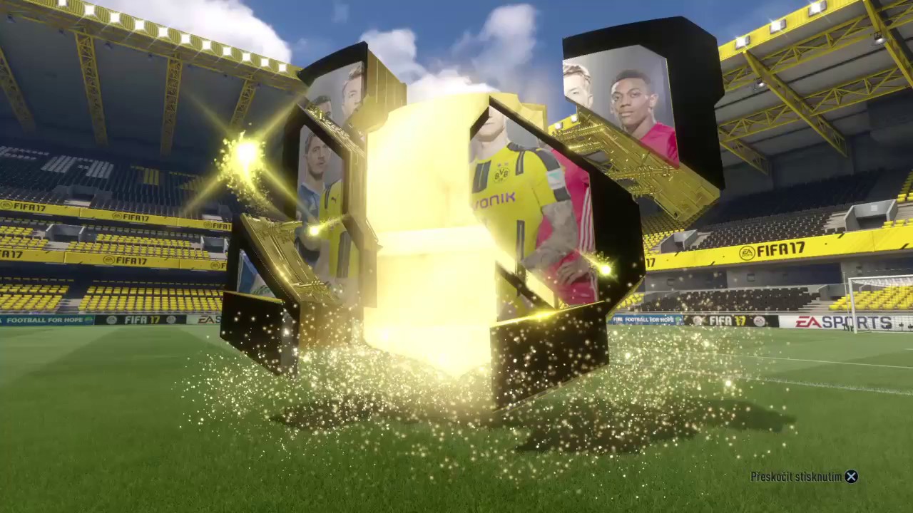 FIFA 17 FUT Open 1 Rare Gold Pack YouTube
