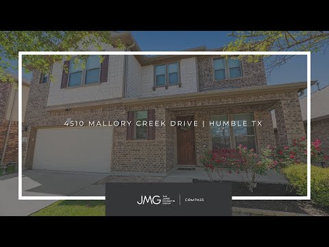 4510 Mallory Creek Dr, Humble, TX home video tour