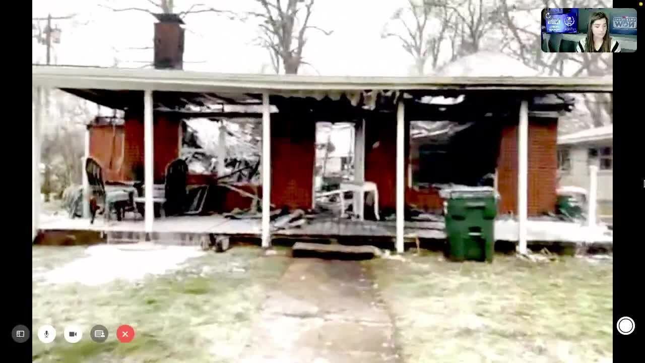 Fire destroys home on San Antonio Street in Tyler - YouTube