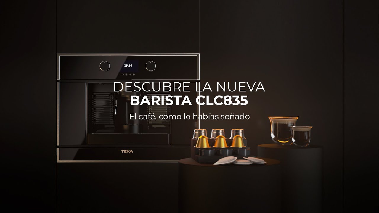 Nueva Cafetera integrada Barista CLC 835