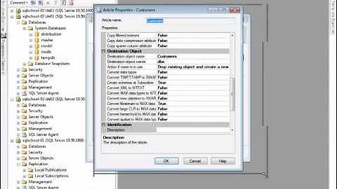 Introduction to Microsoft SQL Server 2008 R2 Replication