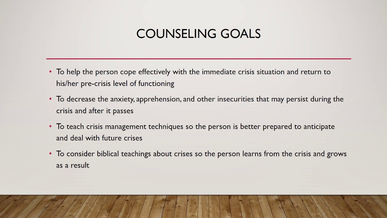 The Bible & Crisis Types