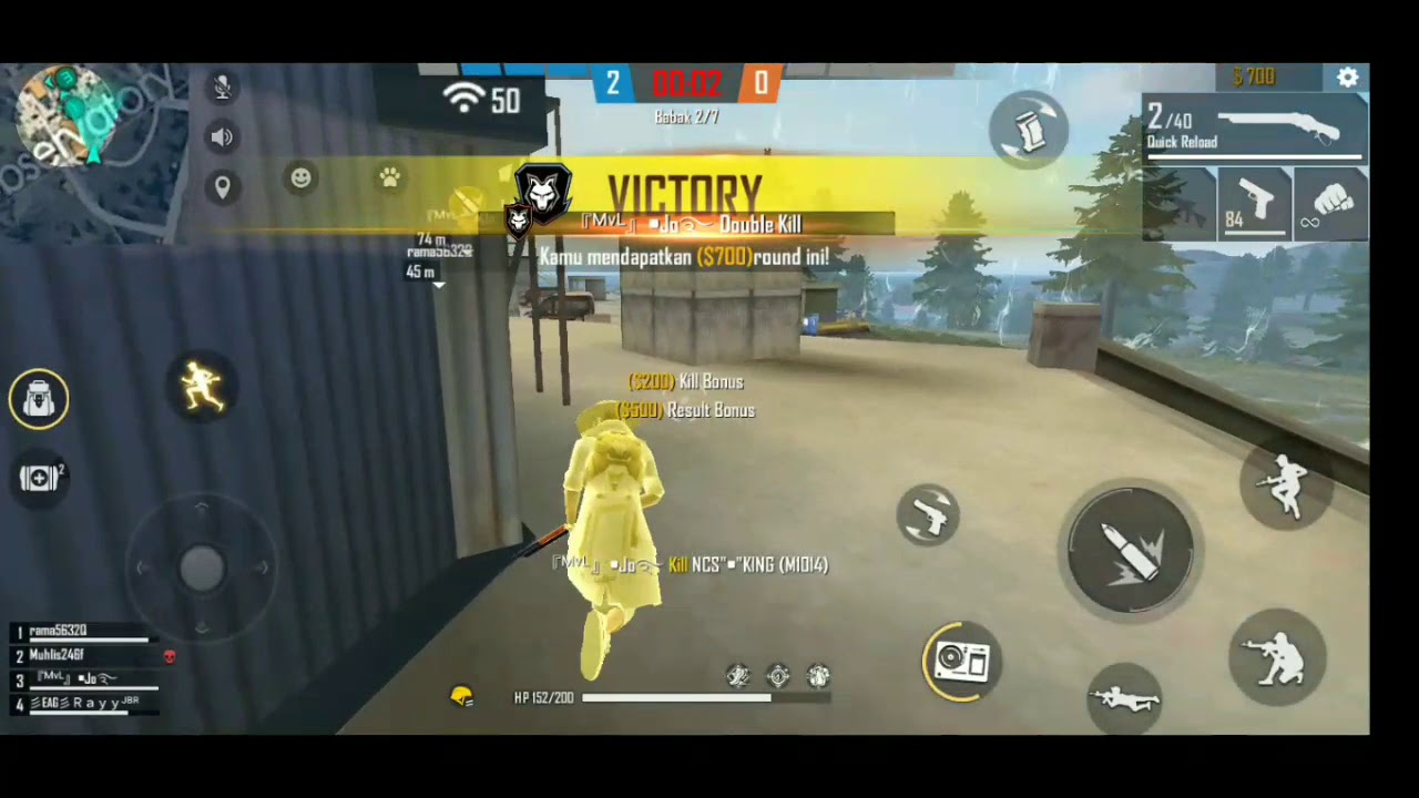 Highlight mode clash squad pake set bundle EVOS.Abu,memang gak ada