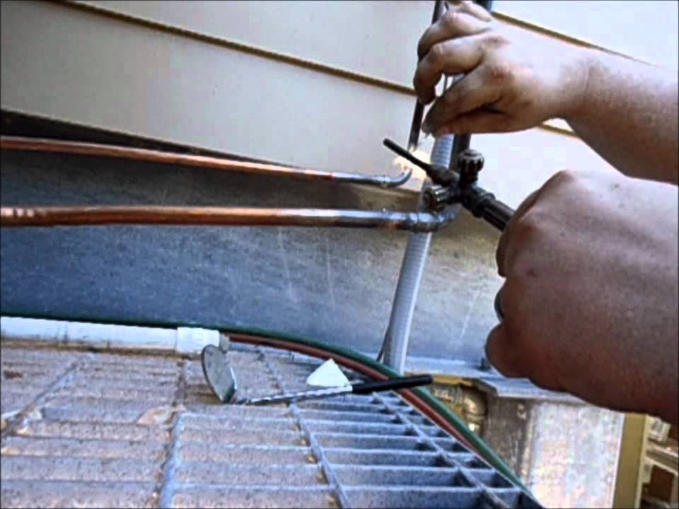 HVAC Install Two 3 Ton Trane XL 16i Heat Pumps YouTube