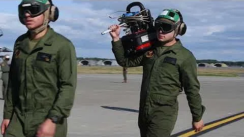 VMFA(AW)224 Fixed-Wing Aircraft Airframe Mechanic explains his job