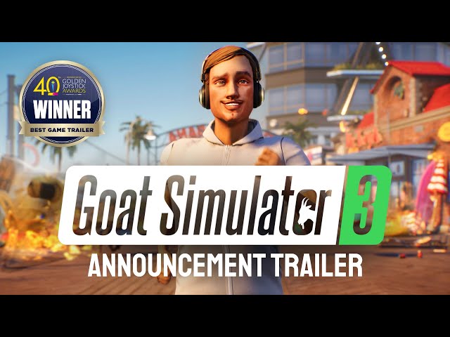 Goat Simulator 3 – Announcement Trailer