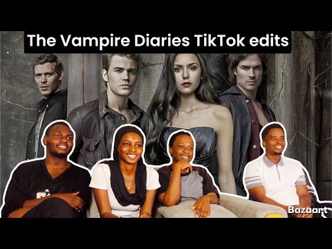 The vampire diaries TikTok/edits compilation (REACTION)