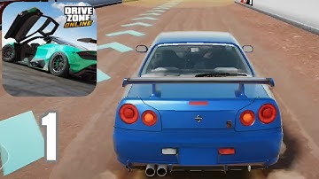 Drive Zone - Part 1 - Gameplay Walkthrough - Level 1-5 (Android, iOS)