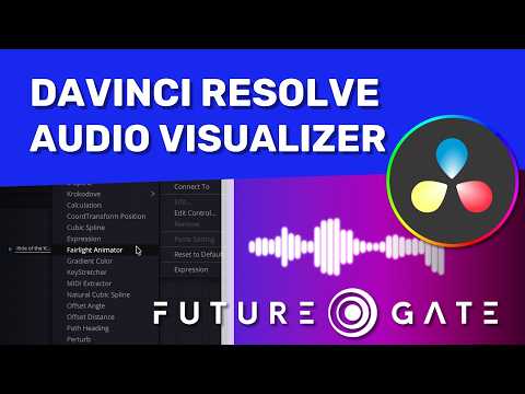 Create an Audio Visualizer in DaVinci Resolve with Fairlight Animator (no plugins needed)