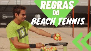 COMO FUNCIONAM AS REGRAS DO BEACH TENNIS?