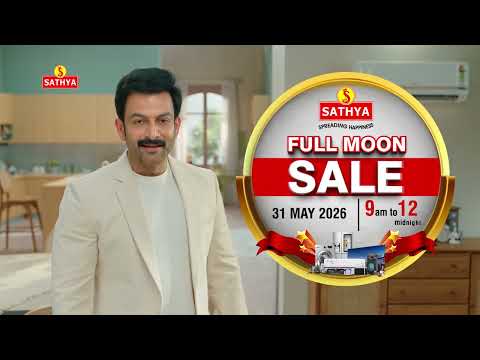 🌕 Sathya Full Moon Sale | One Day Mega Deals | Up to 70% OFF 🔥#sathyaretail #fullmoonsale
