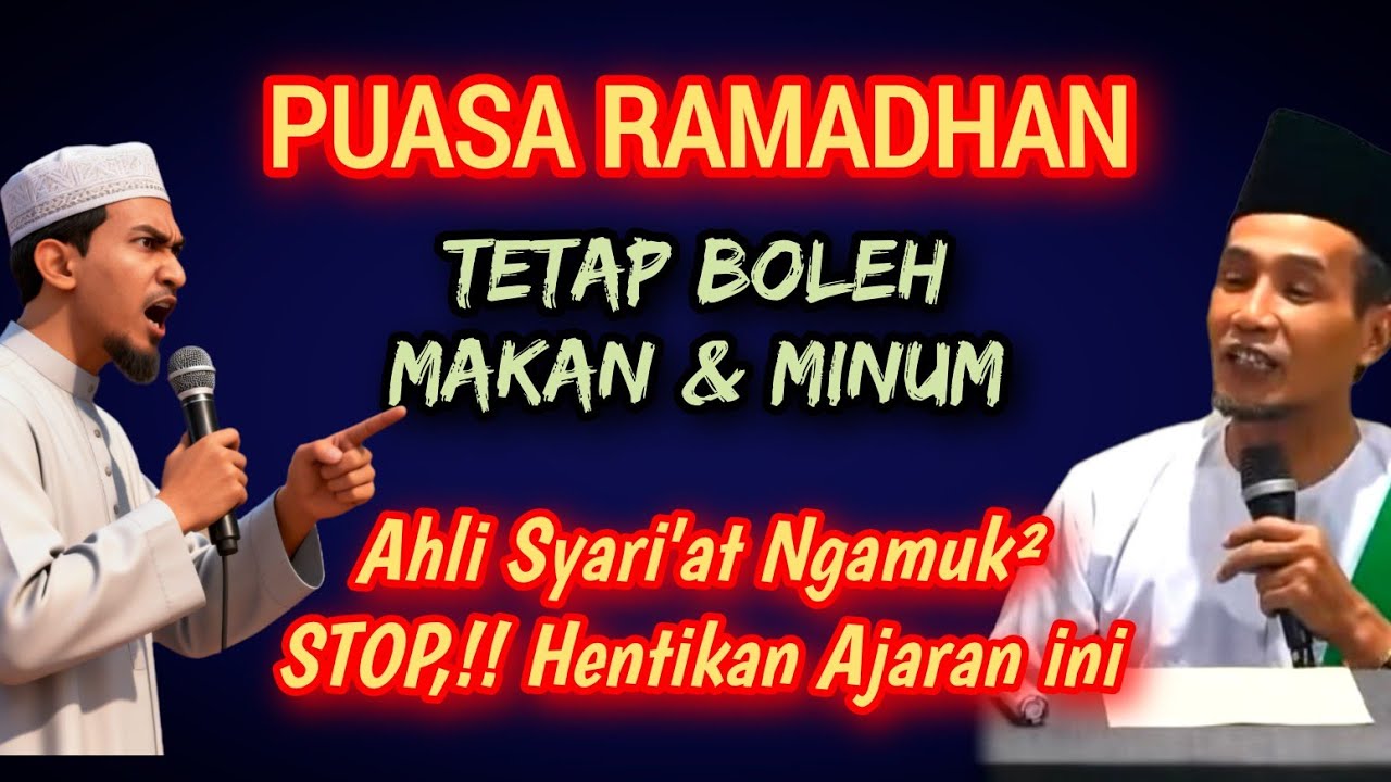KH Mukhlason Rosyid💥 Puasa tetapi boleh makan dan minum