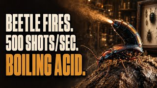 Why a Bombardier Beetle Fires Boiling Acid at 500 Pulses per Second — And Survives