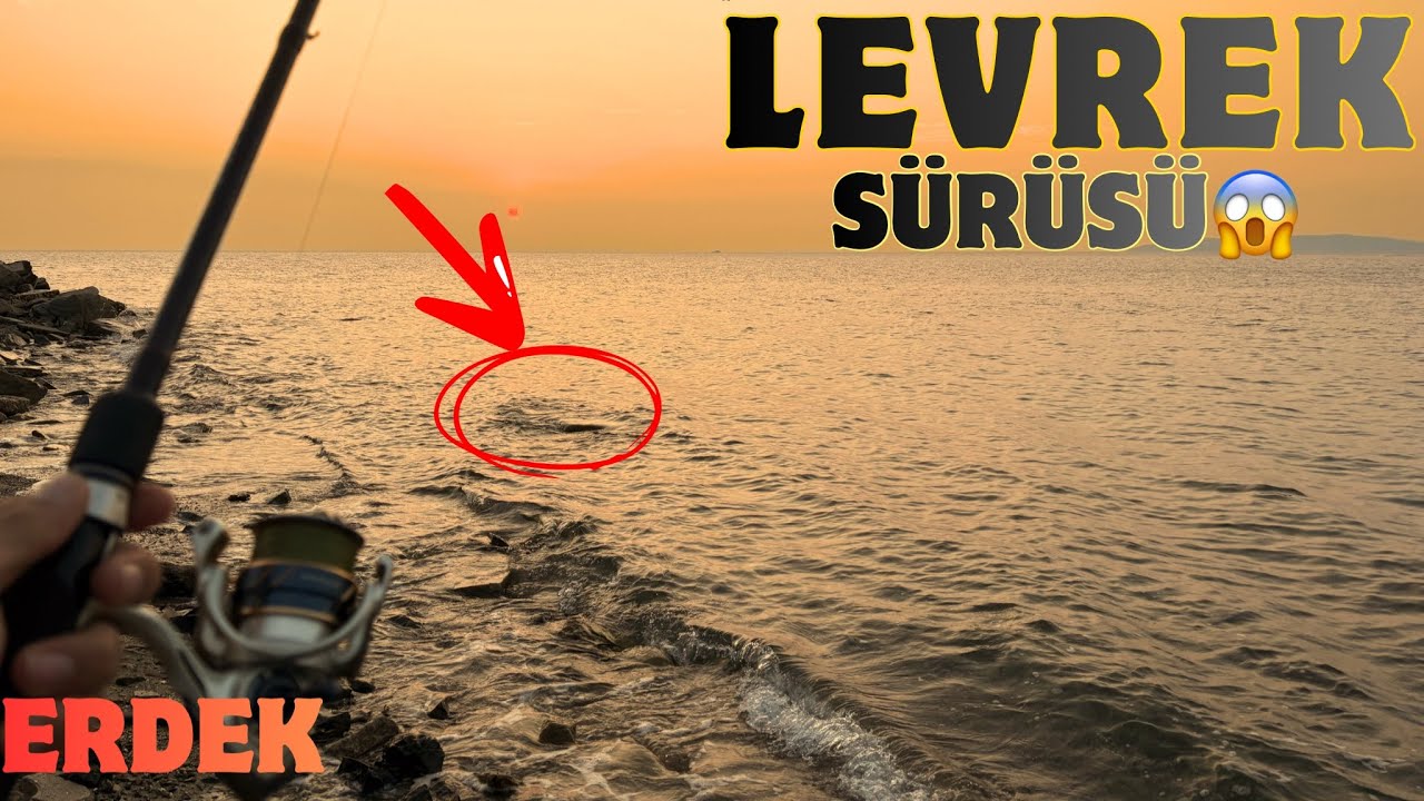 LEVREK AVI/üst üste LEVREK aldım (PEKİ BU LEVREK LERİ NEYLE TUTUYORUM? ) 