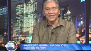 Newslife Interview Edicio Dela Torre - Impact Of Cardinal Bergoglios Election As Pope