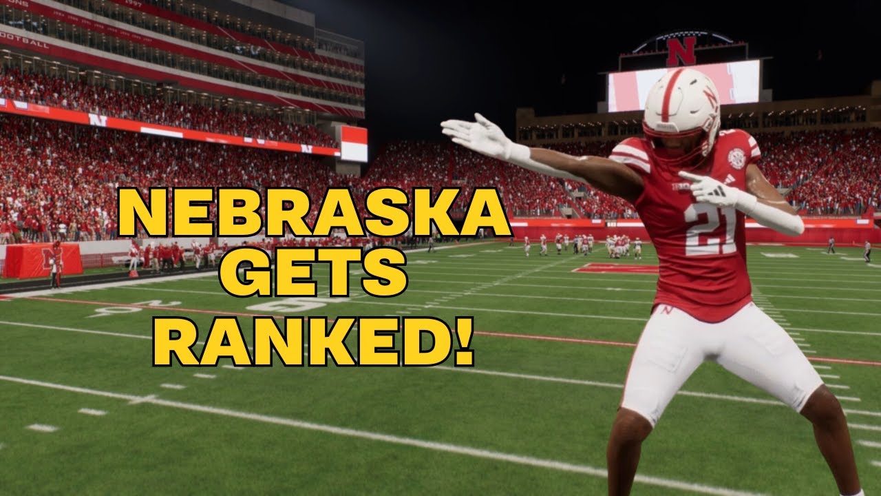 Nebraska Enters the Top 25! Option Offense Rolls Past Army
