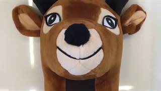 Deer Costume 32a Mascot Promotional Figure Adult Professionell Production