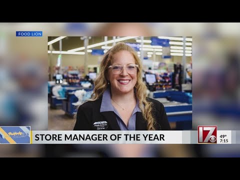 Clayton's Angela Robinson named Food Lion's Store Manager of the Year