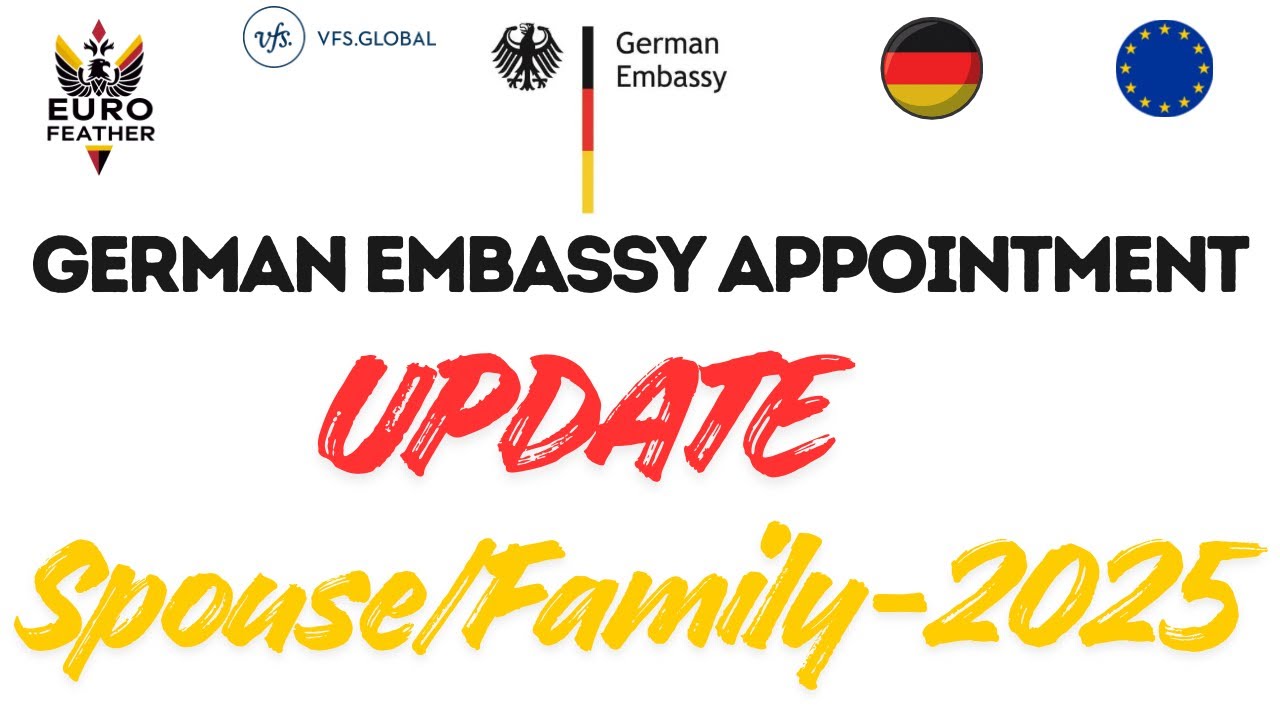 German Embassy Bangladesh Update (19.12.2025) |Spouse |Family Visa Document Submission News
