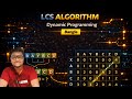 Longest Common Subsequence (LCS) Algorithm | Dynamic Programming | Practical Implementation | Bangla