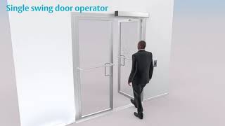 Door automation for hygiene control