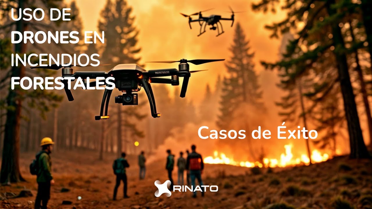 Uso de Drones en Incendios Forestales   Casos de Éxito