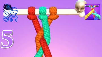 Tangle Master 3D (By Rollic Games) Levels 41 - 50 Gameplay Walkthrough