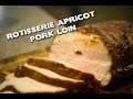 Rotisserie Apricot Pork Loin
