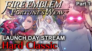 【Fire Emblem Fortune's Weave Routeless pt.1】Starting on Launch day with no lords for endgame