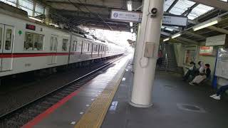 京成押上線、北総7300形、到着シーン、京成立石駅撮影