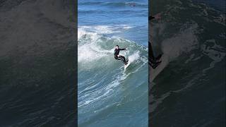 SURFING a WAVE BACKSIDE by DRONE