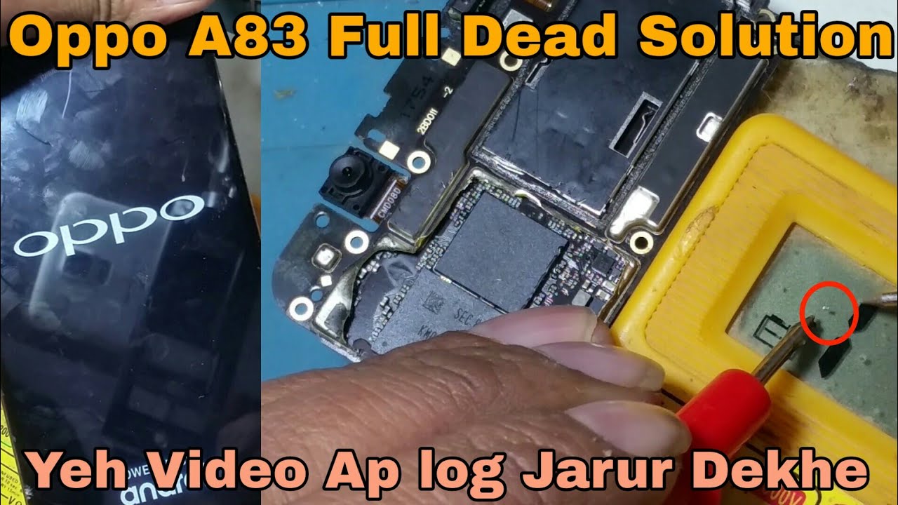 Oppo Mobile Dead Problem Solution | Oppo A83 Dead Solution