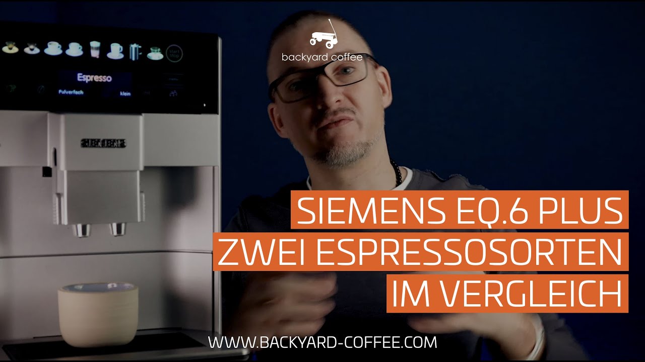 Siemens EQ.6 - Espressotest | Zwei Espressi im Vergleich