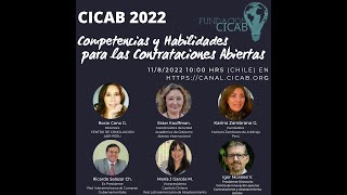 Cicab 2022 Competencias Y Habilidades Para Las Contrataciones Abiertas