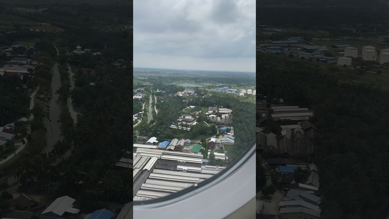 Flight to Medan, Indonesia via Airasia - YouTube