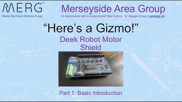 Deek robot motor shield Part 1 Introduction for an Arduino dcc command station