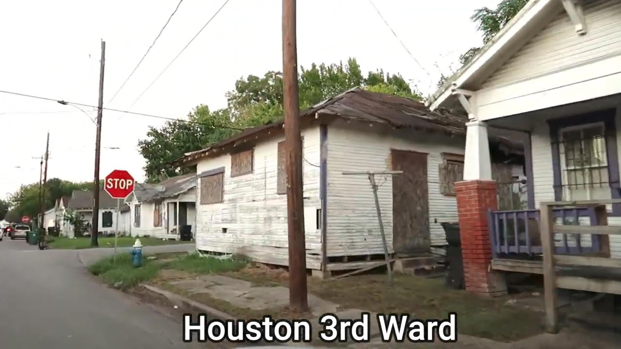 THE MOST POVERTY AND CRIME INFESTED GHETTOS OF HOUSTON TEXAS