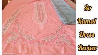 So Kamal Dress in My Hands||So Kamal Dress Review||So Kamal lawn Collection| screenshot 2