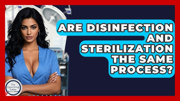 Are Disinfection And Sterilization The Same Process? - The Operating Table
